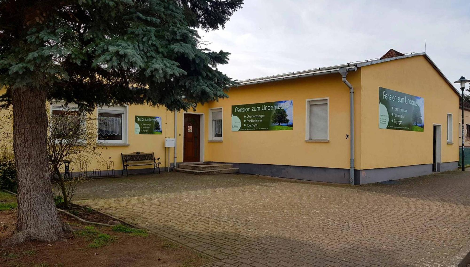 Pension Zum Lindenwald Colbitz Zewnętrze zdjęcie